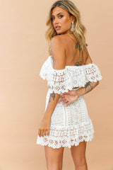 Bohemian Love Story Set-Skirt - White