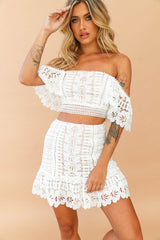 Bohemian Love Story Set-Top - White