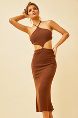 Lucy Midi Dress // Chocolate | Sage and Paige.