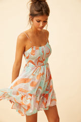 Spring Dance Dress // Orange | Sage and Paige.