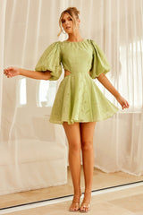 Fortunate Mini Dress - Green