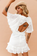 Sprung In Love Dress - White | Sage and Paige AUS.