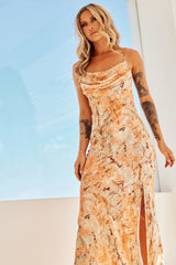 Naia Maxi Dress - Orange