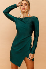 Mysterious Muse Dress - Forest Green | Sage and Paige AUS.