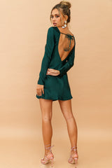 Mysterious Muse Dress - Forest Green | Sage and Paige AUS.