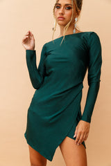 Mysterious Muse Dress - Forest Green | Sage and Paige AUS.