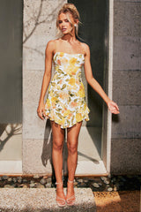 Steal The Show Mini Dress - Yellow