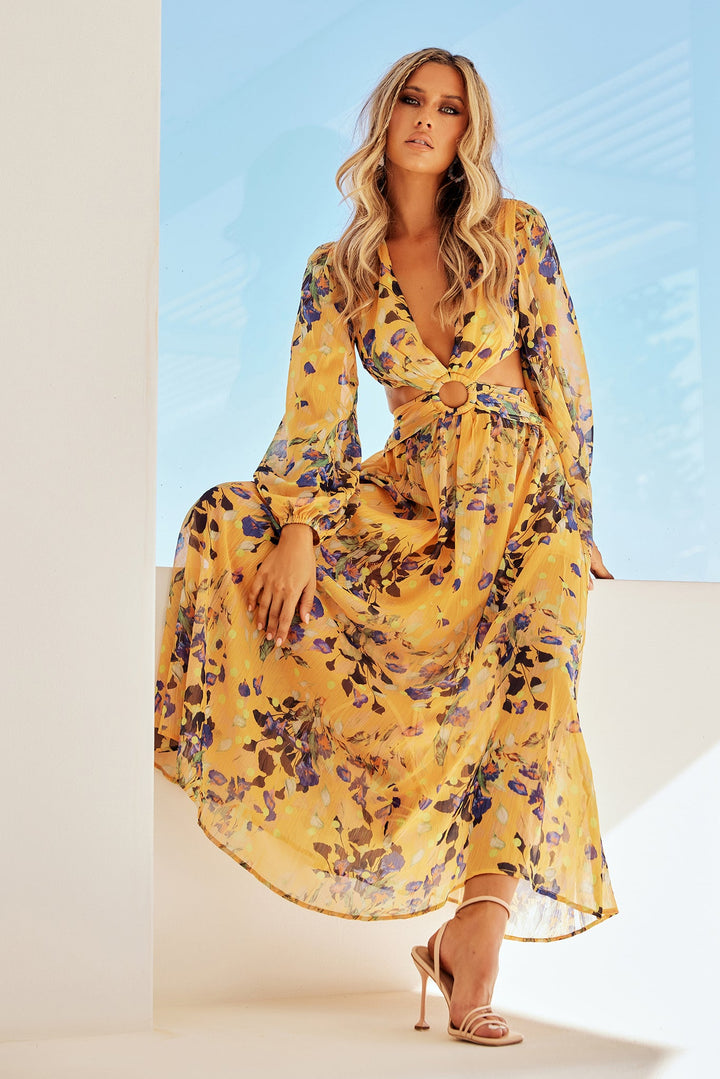 Bella Maxi Dress - Yellow