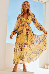 Bella Maxi Dress - Yellow