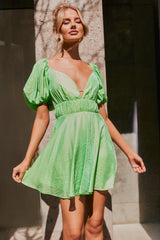 Darling Mini Dress - Green