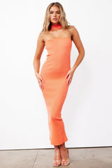 Conversations Maxi Dress - Orange