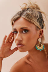 Abigail Earrings - Turquoise