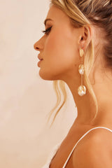 Dream Of Me Earrings - White Gold