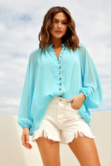 Osiris Blouse - Blue