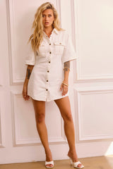 Her Way Mini Dress - White