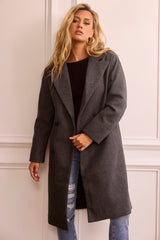 Beautiful Escape Coat - Charcoal