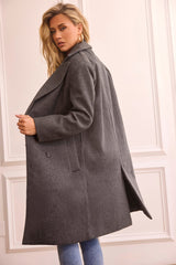 Beautiful Escape Coat - Charcoal