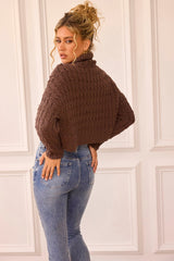 Fireside Knit Sweater - Chocolate