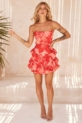 Got Glam Mini Dress - Red