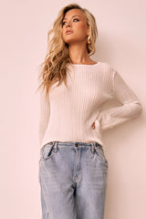 Have Me All Knit Top - White