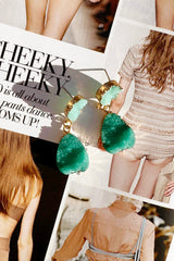 Bali Sweet Earrings - Green