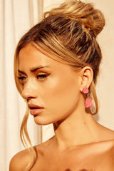 Annalisa Earrings - Pink