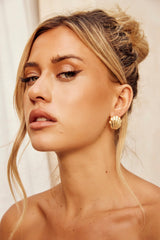 Sea Real Earrings - Gold