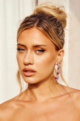 Dare To Dance Earrings - Purple