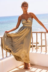 Way To You Maxi Dress - Olive