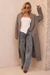 Opal Swing Coat - Grey