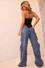 Good Luck Smokeshow Jeans - Blue