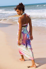 On The Dance Floor Maxi Dress - Purple Multi