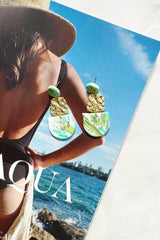 Bayside Earrings - Green