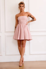 Sugar Crush Mini Dress - Blush