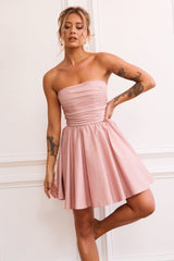 Sugar Crush Mini Dress - Blush