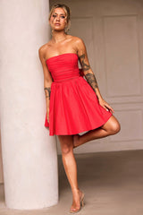 Sugar Crush Mini Dress - Red