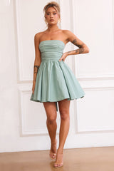 Sugar Crush Mini Dress - Sage