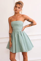 Sugar Crush Mini Dress - Sage