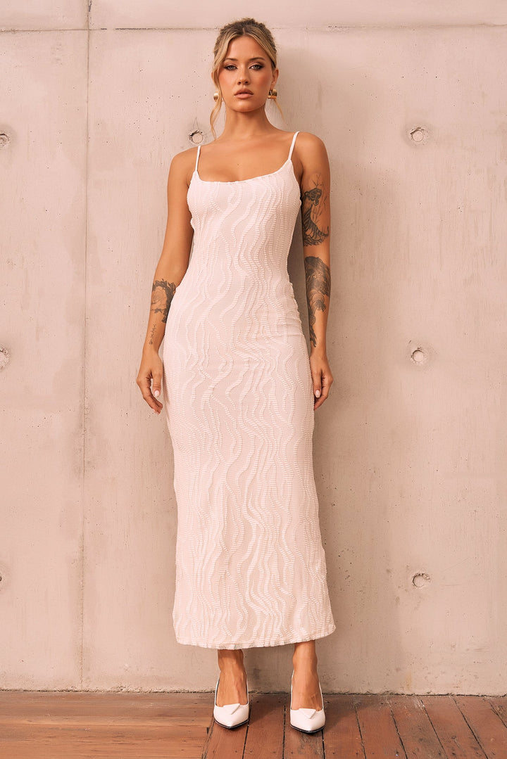 All You Need Is Lace Maxi Dress - Ivory