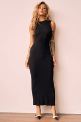 Significant Others Knit Midi Dress - Black