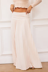 Rue Knit Maxi Skirt - Ivory