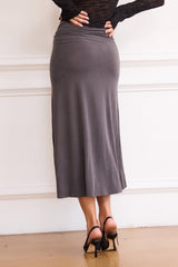 Front Runner Midi Skirt - Grey