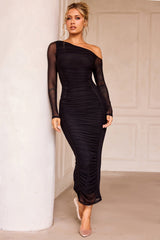 One More Serve Maxi Dress - Black